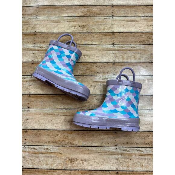 Western Chief Mermaid Shorty Rainboots 8 - Picture 2 of 9